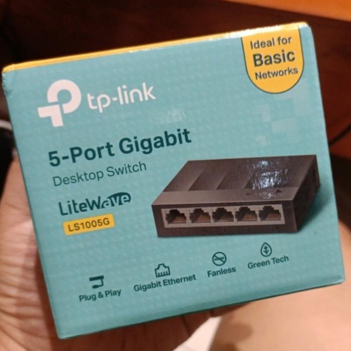 Tp Link Ls1005G 5 Port Gigabit