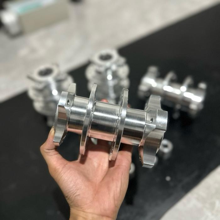 Tromol Belakang Drag Becak Custom Disc Yamaha Baut 4 Untuk Mx King, Ninja, Herex, Vixion, Fu,