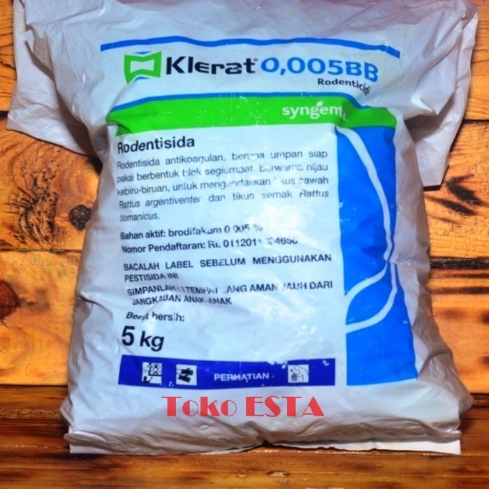 Livia Umpan Tikus Klerat 0,005 BB 5 kg Produk Unggulan Syngenta Pestisida