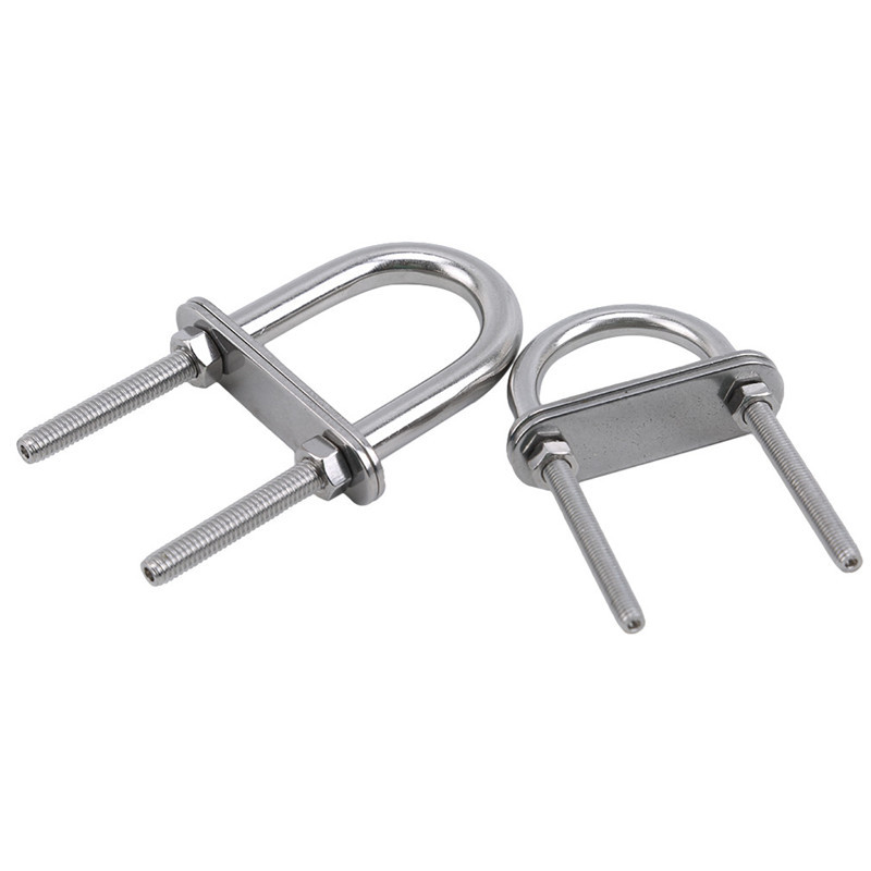 M5 * 78 M6 * 90 Hunting Bow Stern Eye U-Bolt Stainless Steel Marine Bolt Rope Rigging Replace