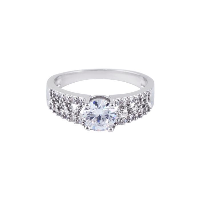 [] Panlandwoo - Cincin Wanita Pam - Perhiasan Fashion Ring Korean Style Cincin Tunangan Simple Mewah