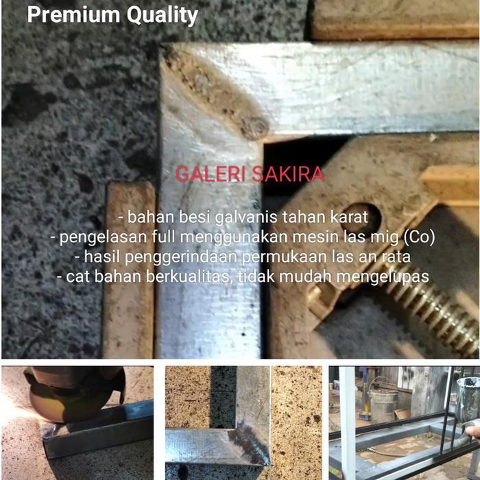 PROMO MURAH Kitchen Set Rak Dapur / Kitchen Set Industrial Terlaris