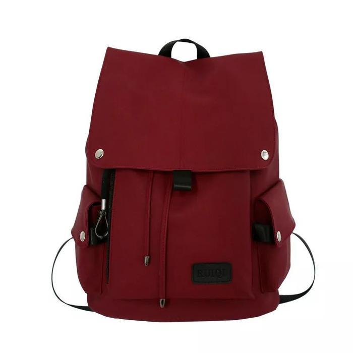 Eiger - Lokal Ransel Canvas Original Tas Punggung Pria Wanita Kuliah Kerja Backpack Kanvas