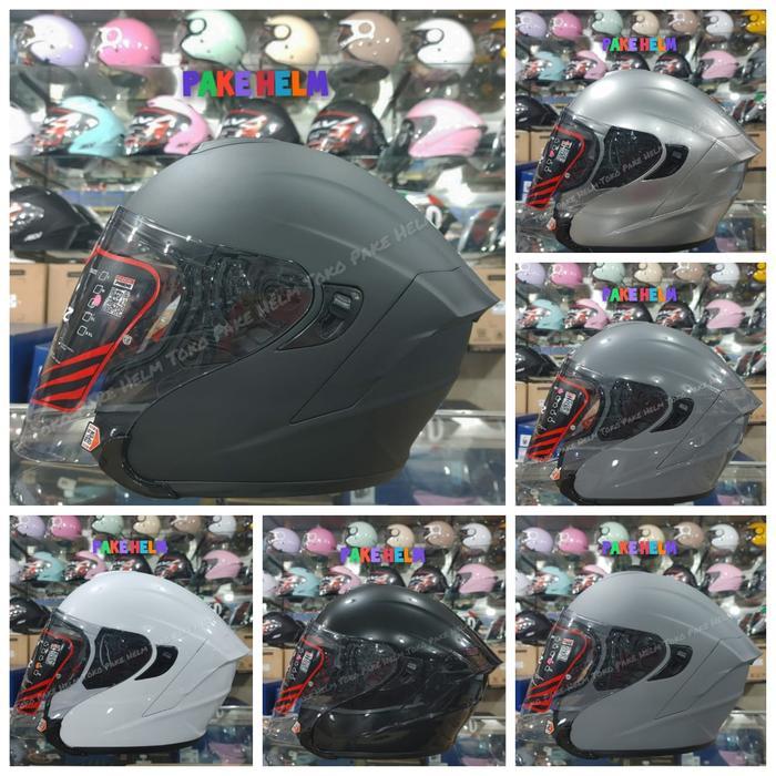 HELM NJS KAIROZ DOUBLE VISOR ORIGINAL 100%