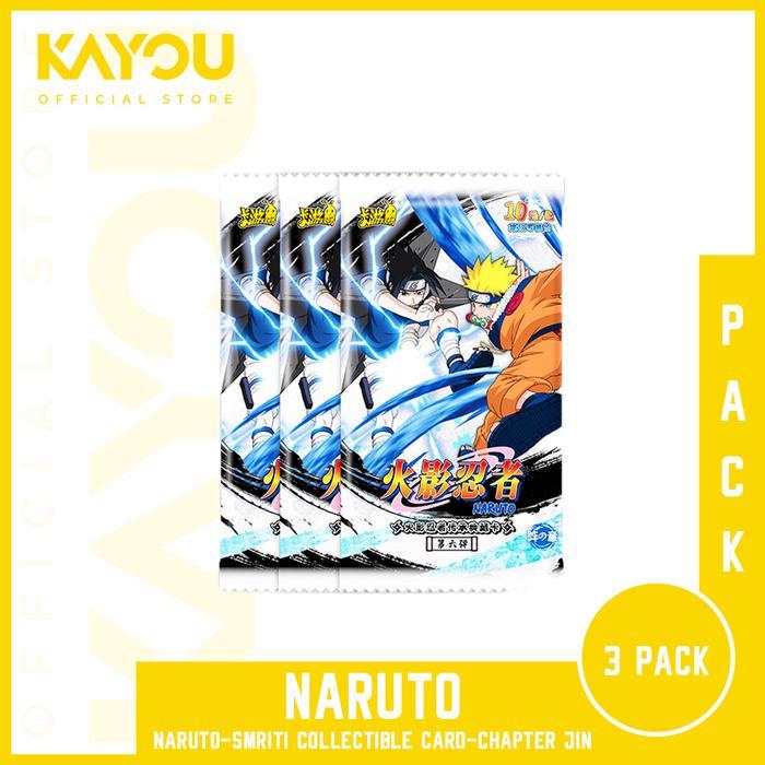 FUN GAME ROAD TO HIT PU MR & SE Card 18 Pack Smriti Collectible Card Chapter Jin kayou naruto