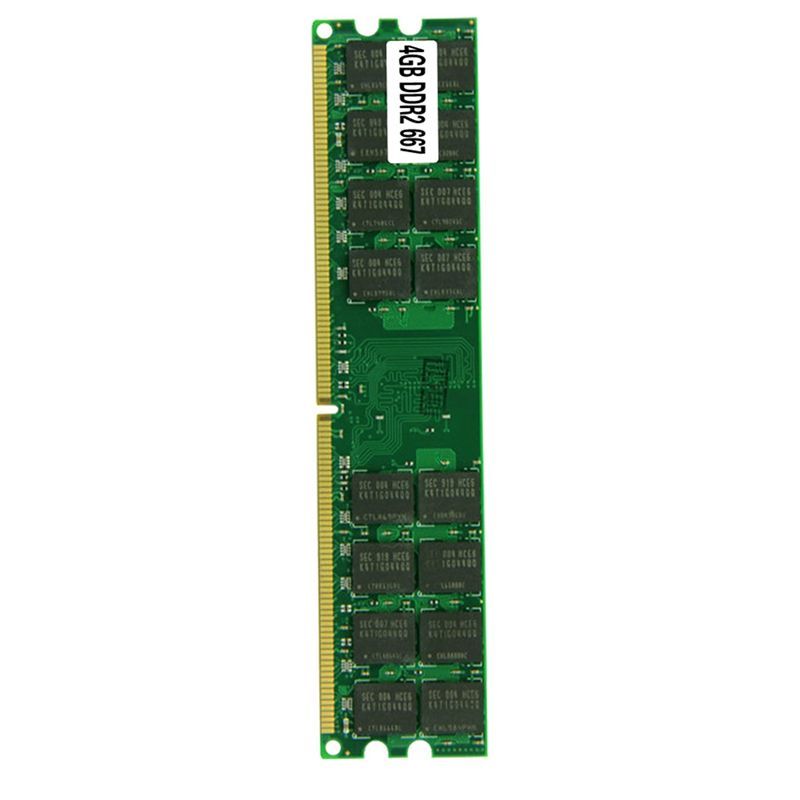 T10C!DDR2 4GB Large Capacity High Frequency 667Mhz 240PIN PC2-5300 Memory RAM Module For Desktop