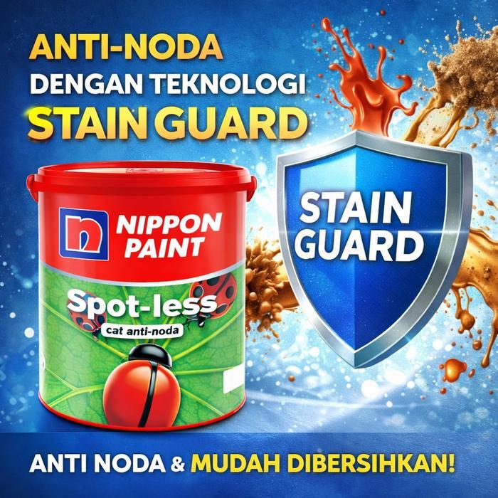 Nippon Paint Spot-Les Cat Tembok Interior Cat Tembok 20 Liter