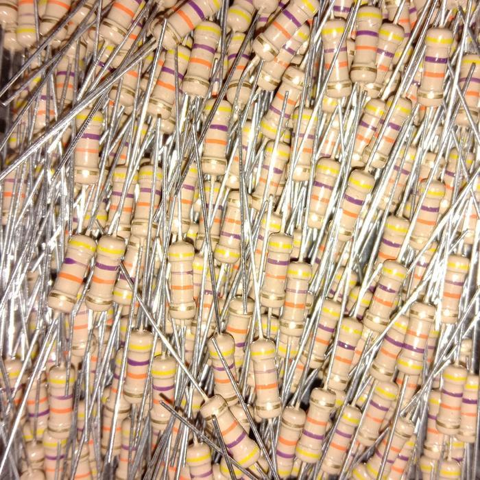 Resistor 47kOhm 47k 0.2watt 1/2w toleransi 5% IS