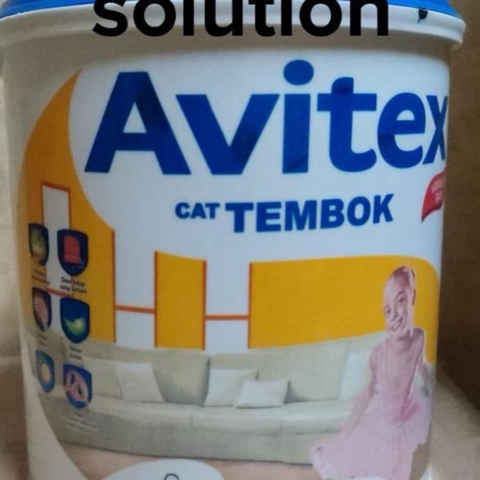 Cat Tembok Avitex 5Kg 5 Kg Cat Dinding Putih Galon Avitex Ready Putih