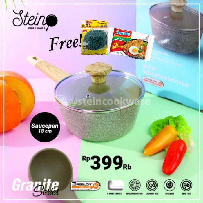 Stein Cookware Saucepan 18 Cm / Stein Panci