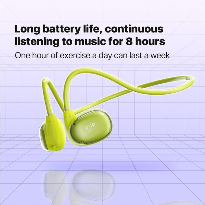 Headset Bluetooth Olahraga Kiip Dth3 Headset Sport Bluetooth Headset Wireless V5.3 Populer
