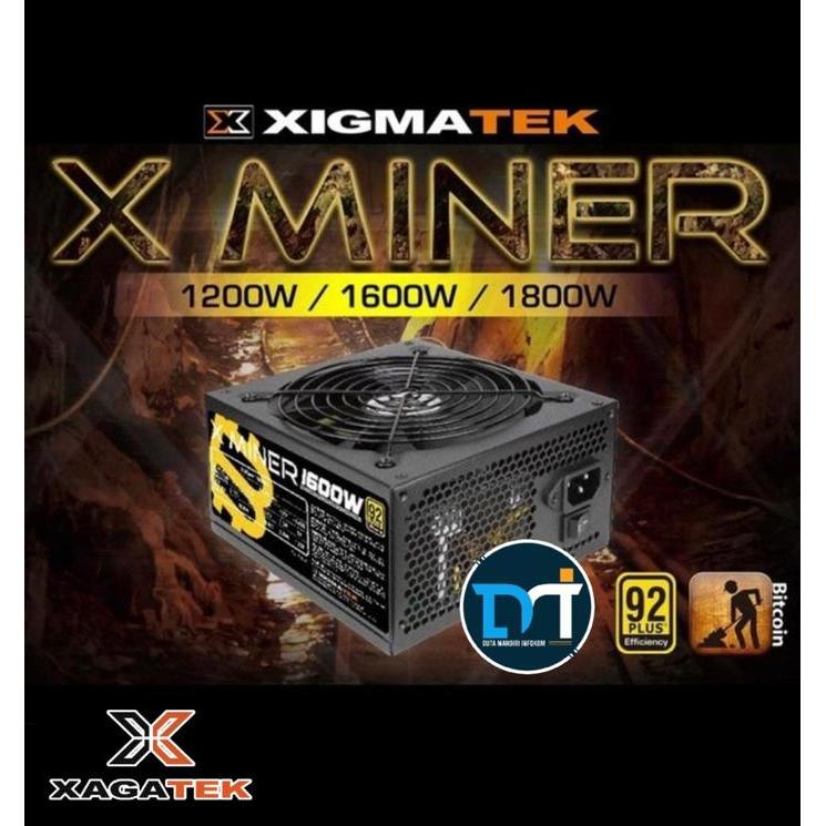 XIGMATEK I XAGATEK X MINER 1800W - 1800WATT PSU MINING FOR BIT COIN