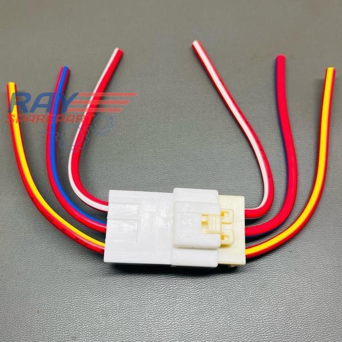 Termurah Socket Kabel Spull Spul Yamaha Nmax Aerox Lexi Freego / Soket Kabel Motor