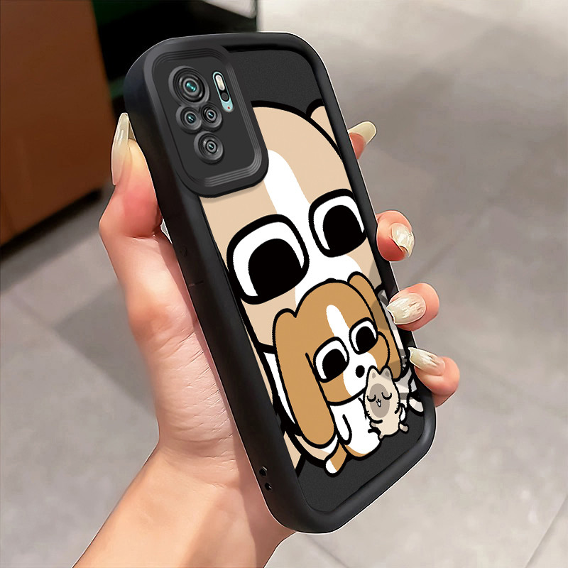 Casing Hp Xiaomi Redmi Note 10 Redmi Note 10s Redmi Note 10 Pro POCO M5s Case Funny little dog Kasin