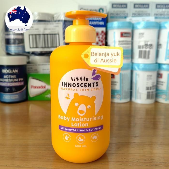 LITTLE INNOSCENTS NATURAL SKIN CARE Baby Moisturising Lotion 500mL - Made in Australia