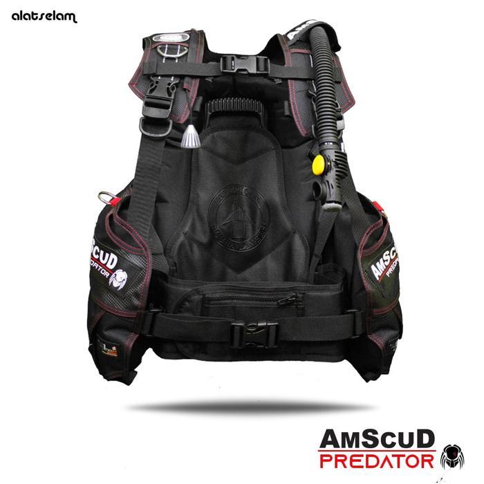AmScuD BCD Predator Lightweight and Inexpensive BCD / BCD AmScuD Scuba Diving / Pelampung BCD Scuba
