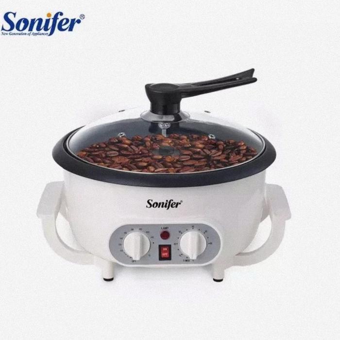 Electric Coffee Roaster Double Control Alat Sangrai Biji Kopi