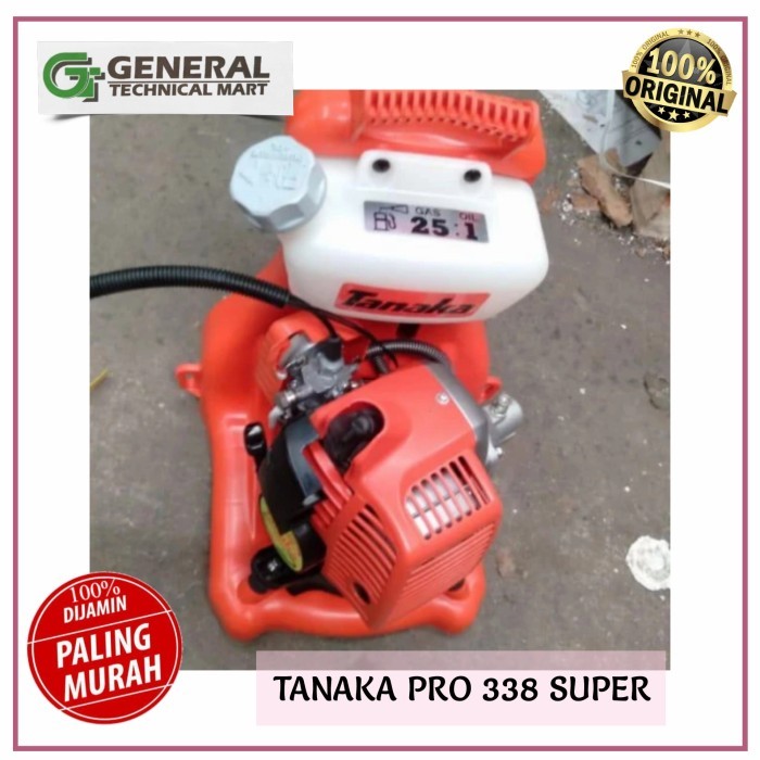 MESIN POTONG RUMPUT TANAKA PRO 338 SUPER ERGONOMETRIC TERMURAH - AZZASHOP25