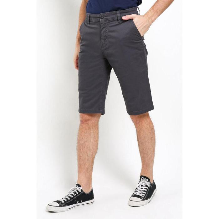 ORIGINAL CDL Celana Pendek Bermuda Slim Fit Pria J0195BK04G READY STOCK