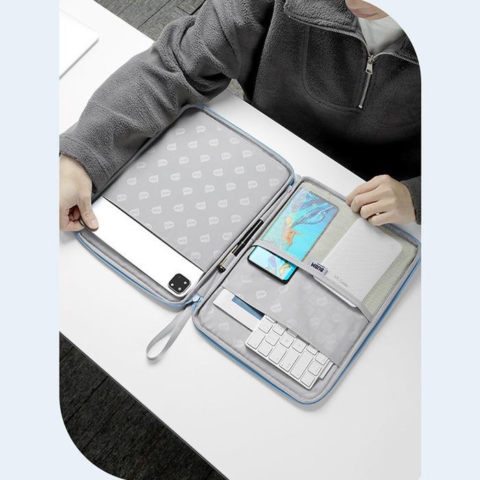 PILIHAN WARNA PASTEL SLEEVE STORAGE BAG UNTUK TAB TABLET PC ANDROID GALAXY PRO 11 PRO11 S8 S11 P20
