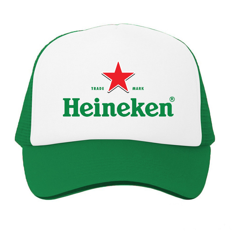 Topi Trucker Heineken logo