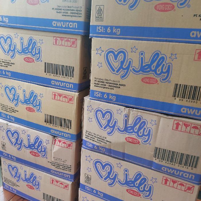 My Jelly Wong Coco Awuran 1 Dus Isi 6Kg Termurah