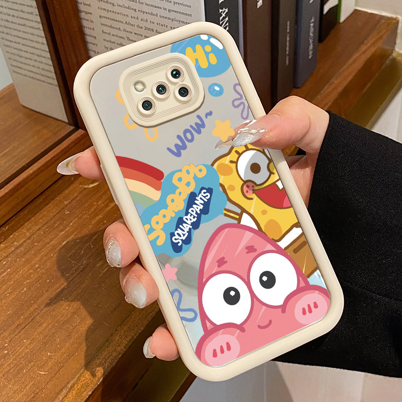 Casing Hp Untuk Xiaomi Poco X3 X3 Pro X3 NFC Case HP Casing pola Teman baik laut Kesing Kasing cermi