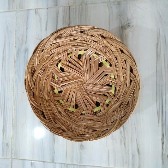 Piring lidi anyaman dobel / piring lidi anyaman dobel MURAH