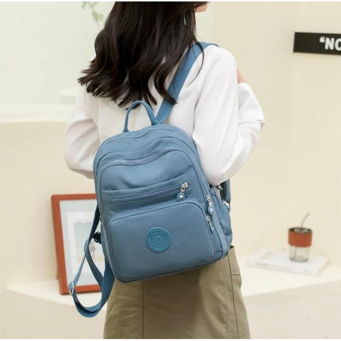 Top Tas Wanita Ransel ABG Korea Import Tas Kanvas Remaja Trendy Women Backpack Import Korea #5240