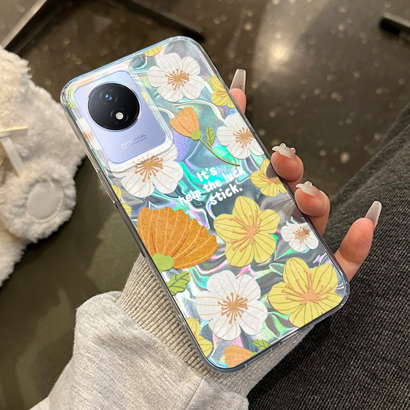 Casing Hp Untuk VIVO Y02 VIVO Y02A VIVO Y02T Case Casing HP Softcase ponsel silikon tahan jatuh tran