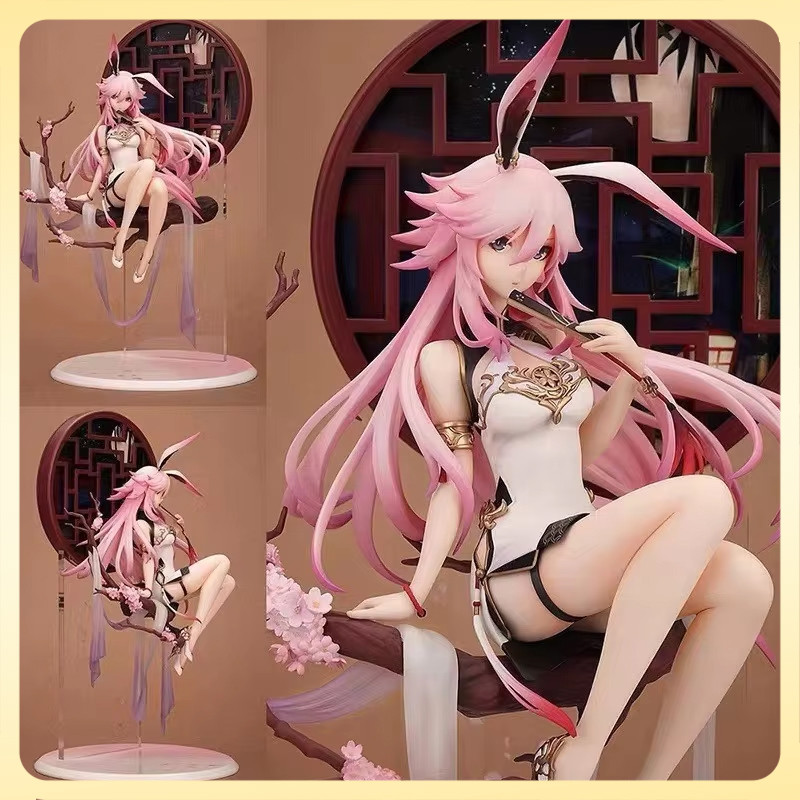Yae Sakura Figure Honkai Impact 3 Anime Figure Cheongsam Girl Figurine Gk Statue Model Doll