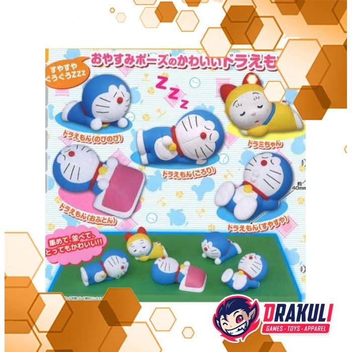 Gashapon Doraemon Good Night Mascot Figure