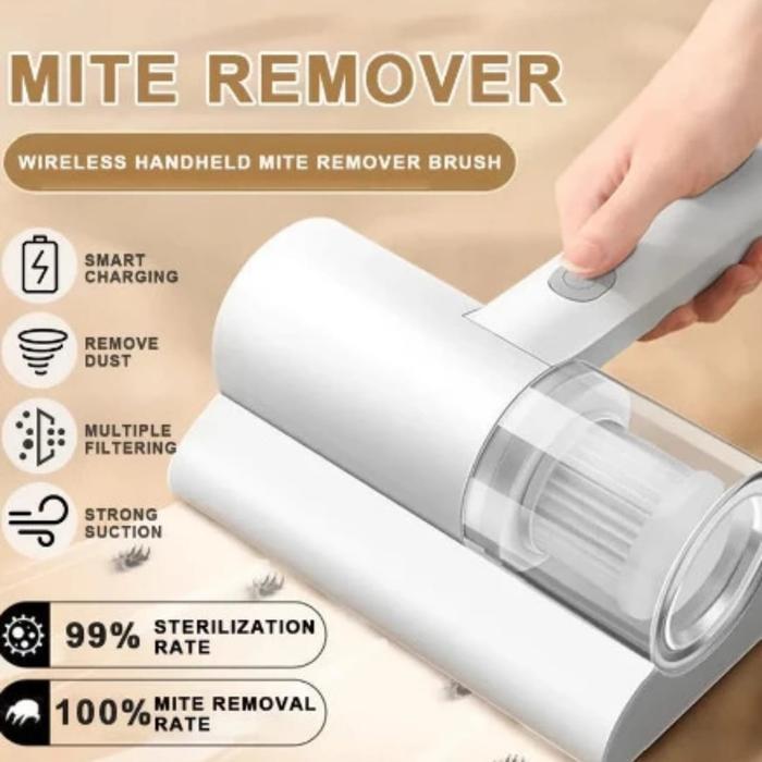 Alat Penyedot Debu Sofa Kasur ANTI Tungau UV Vacum Fabric Cleaner Bateraiisi ulang tanpa Kabel