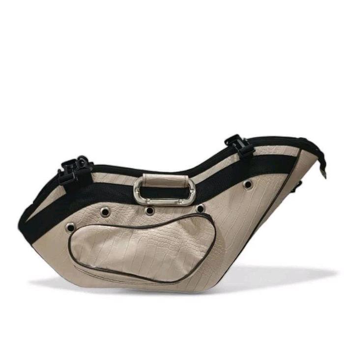 Premium Tas Kiso Ayam Jago - Slingbag Kisa Rooster Ayam Bangkok - Tas Ayam Bahan Kulit Croco - Tas