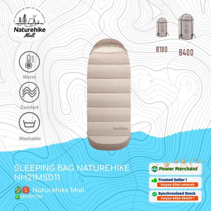 Sleeping Bag / Kantong Tidur / Selimut Camping Naturehike Nh21Msd11