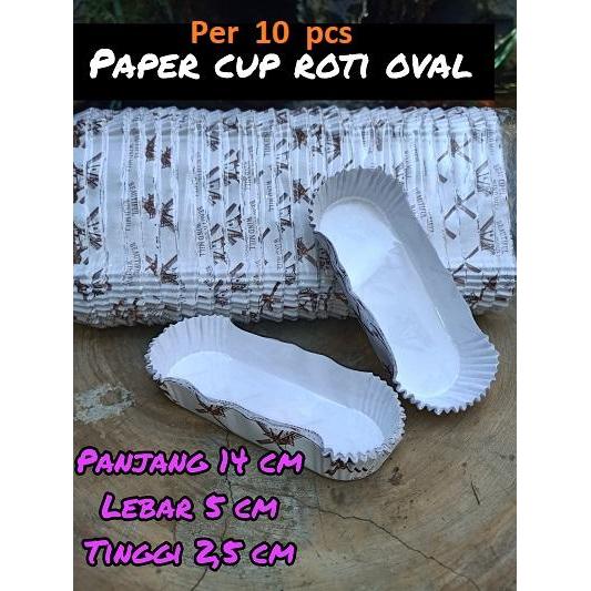 Paper cup cake oval / cup Cases motif kincir (eceran)