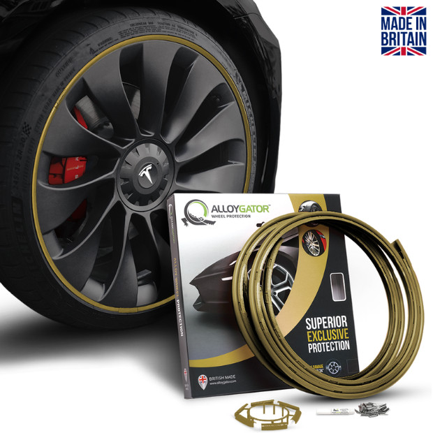 Alloygator Gold Pelindung Velg Mobil RIM Protection Made In UK Original Exclusive
