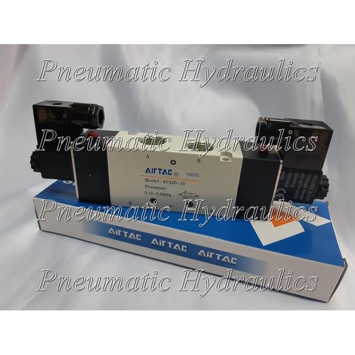 Solenoid Valve Airtac 4V420-15 Airtac Solenoid Valve 1/2"
