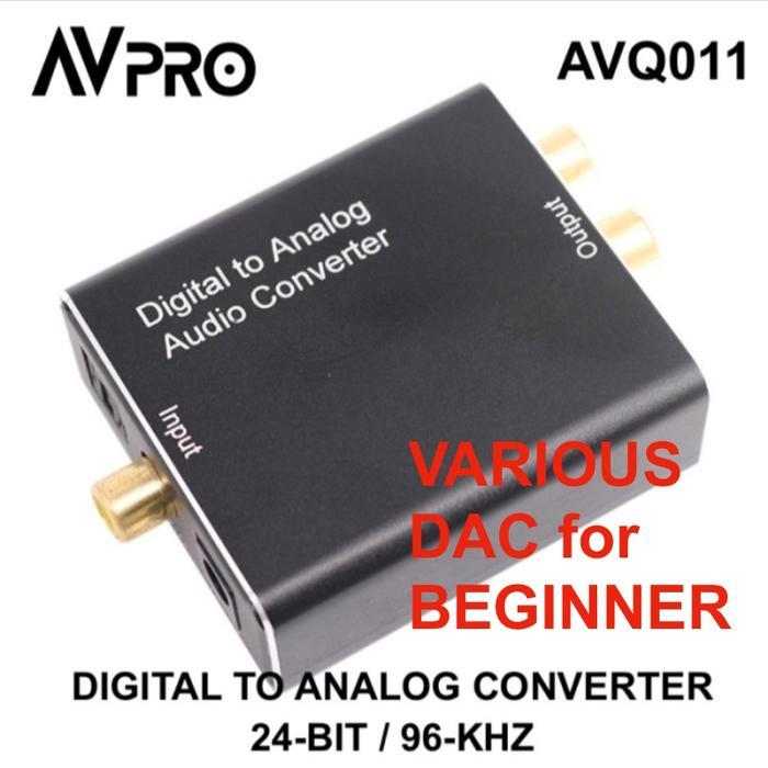 NEW AVPRO DAC Digital to Analog Converter for Beginner