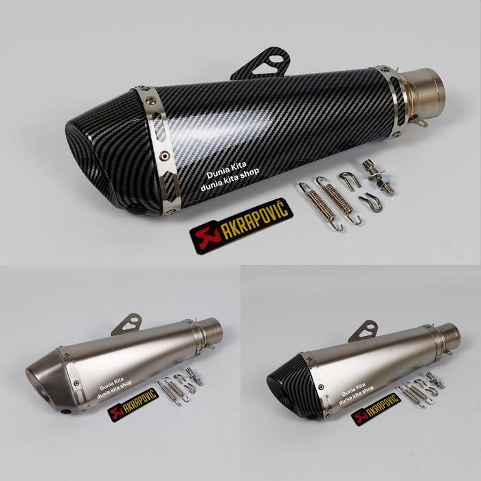 Knalpot Akrapovic Evolution Universal Import