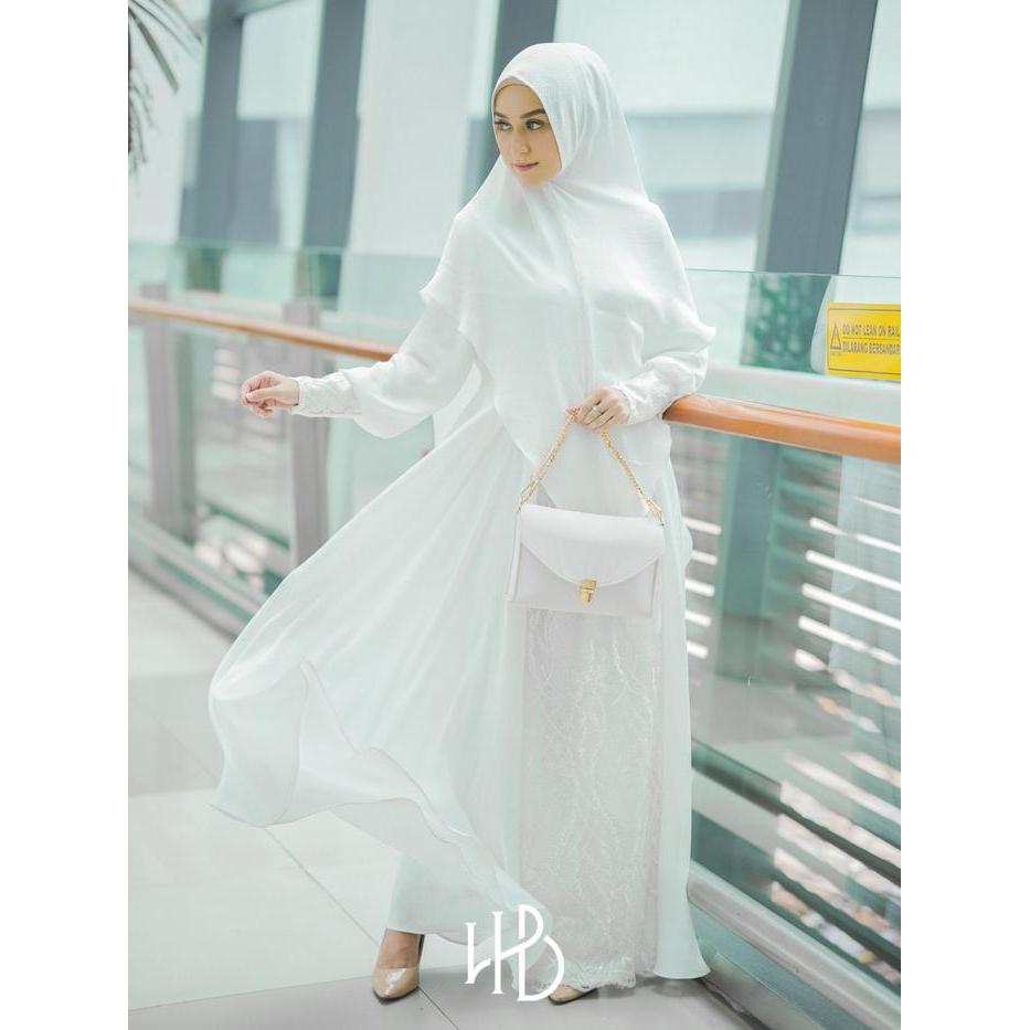 Hijaberlin - Gamis Almahira : Gamis Royal Matte Silk Mewah Dress Umrah Muslim