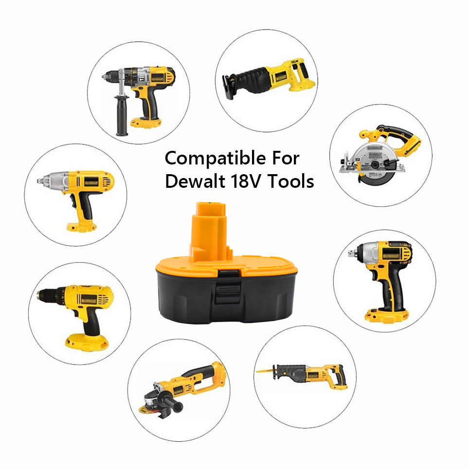 DC9096 18V 12800mAh Ni-MH Power Tool for Dewalt DC9096 DE9039 DE9095 DW9098 DE9503 DW9096