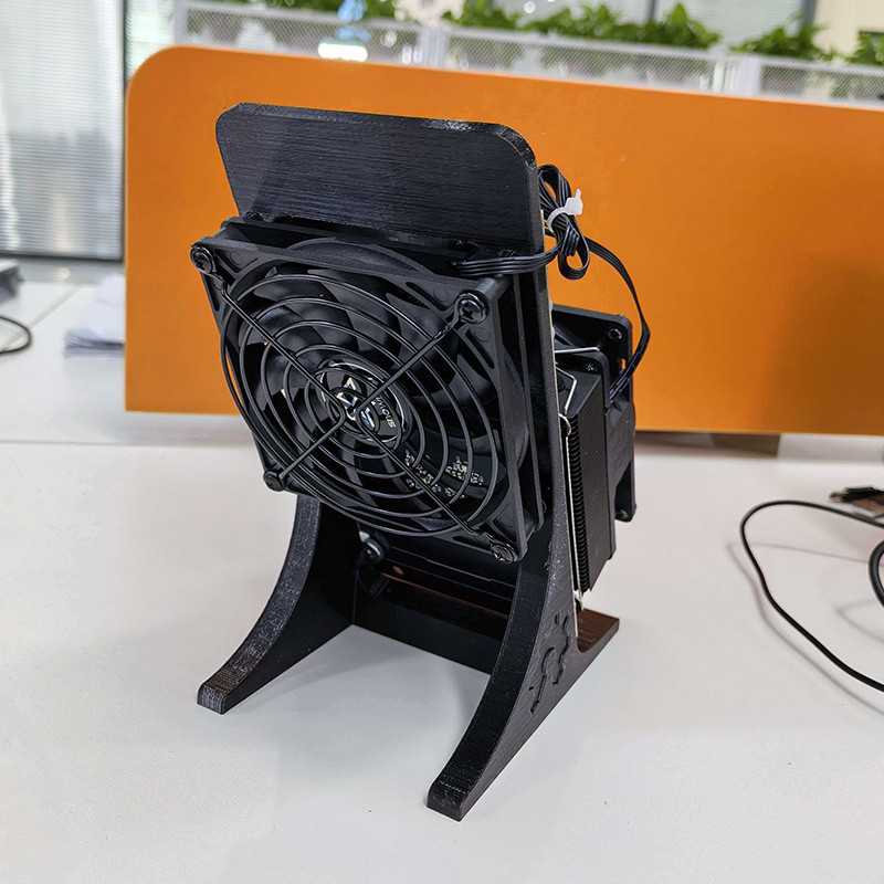 NerdminerQaxe++ 6TH/s SHA256 Bitcoin Miner 75~100W Low Power Home Mining ASIC Crypto Mining Machine