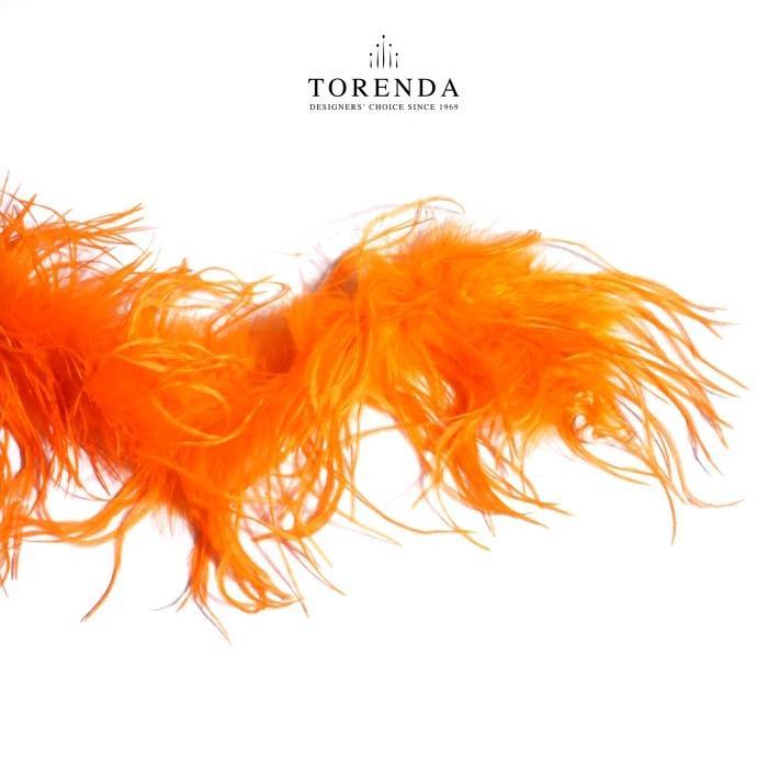 Torenda Feathers Swan Payet Ostrich Varian warna/ 2 Yard-Bulu