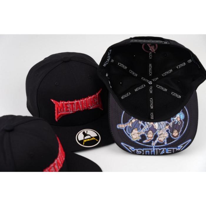 Topi Pria Minimalis Topi Baseball Metallica / Metallica Cap Original Import / Hat