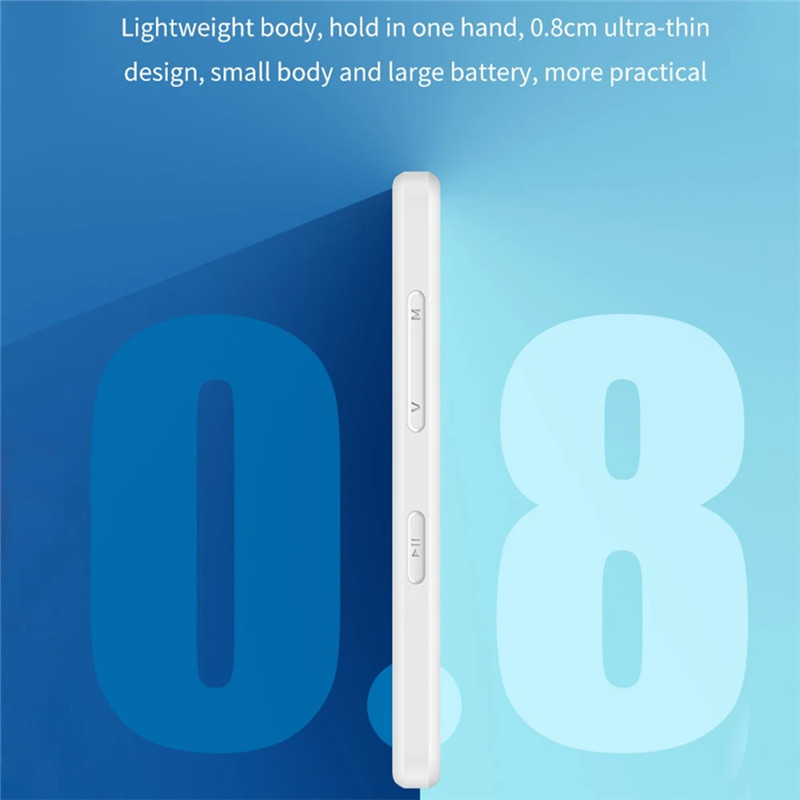 FEDI-Bluetooth 5.0 MP3 Player Full Touch Screen Student Walkman Hifi Sport Music Player Mp4 Video