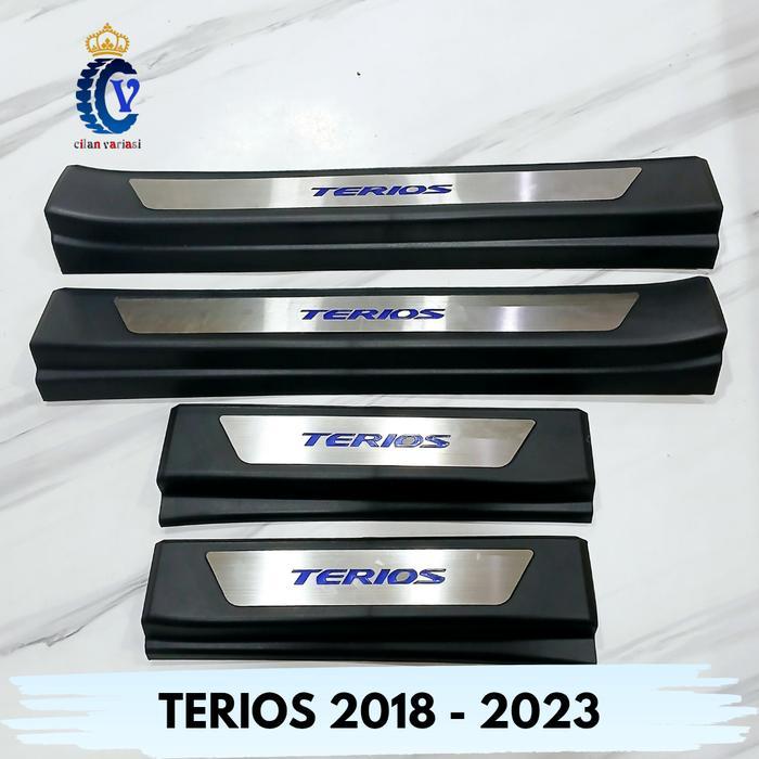 Sillplate Samping Injakan Samping Mobil Terios Hitam TERMURAH