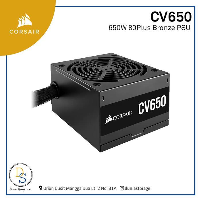 Corsair CV650 PSU 650W 80+ Bronze Non Modular