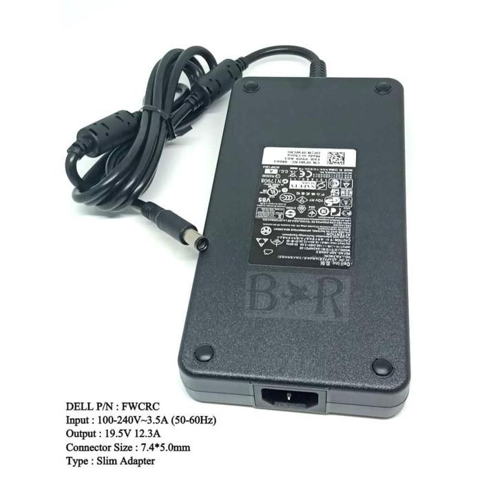 Adaptor Laptop FWCRC 19.5V 12.3A 240w Alienware M17x R3