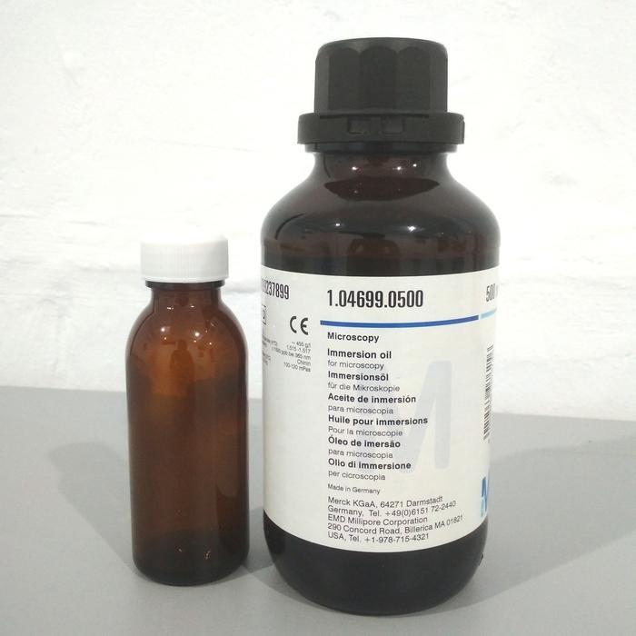 TEREMURAHTERLARIS READY SILAHKAN DIORDER IMMERSION OIL MERCK REPACK TO 100ML